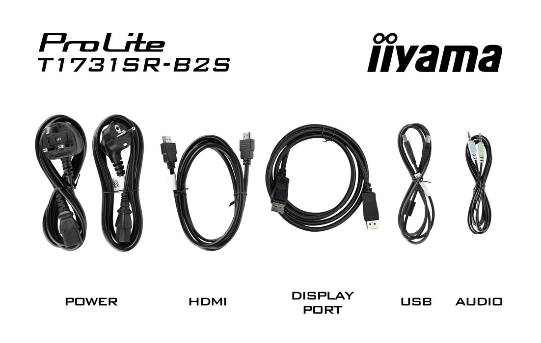 Monitor Iiyama  17" T1731sr-B2s 5:4 Hdmi+Dp Vga