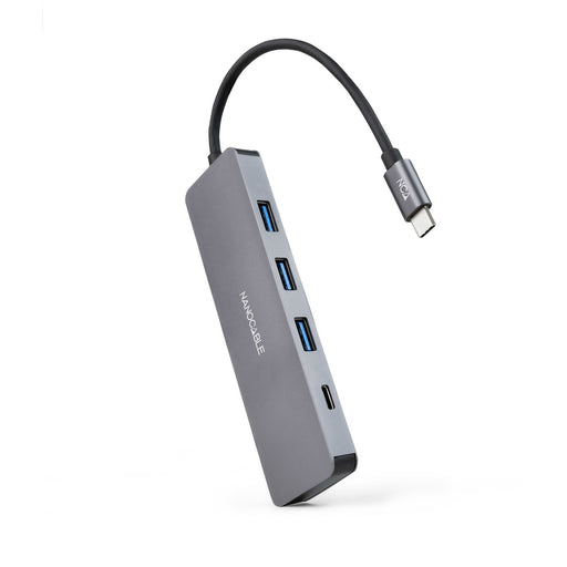 EAN 8433281014053 - Nanocable 10.16.4409 hub de interfaz USB 3.2 Gen 1 (3.1 Gen 1) Type-C 5 Mbit/s imagen 1