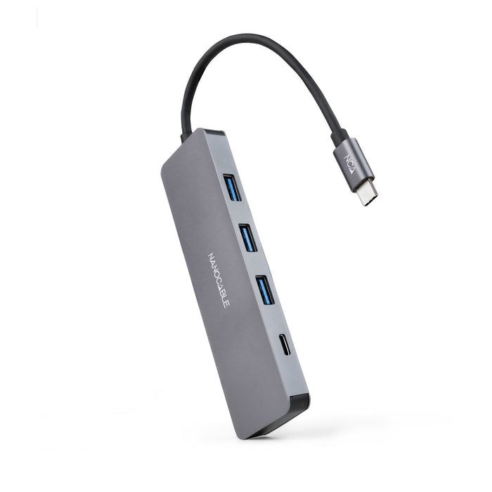EAN 8433281014053 - Nanocable 10.16.4409 hub de interfaz USB 3.2 Gen 1 (3.1 Gen 1) Type-C 5 Mbit/s imagen 1