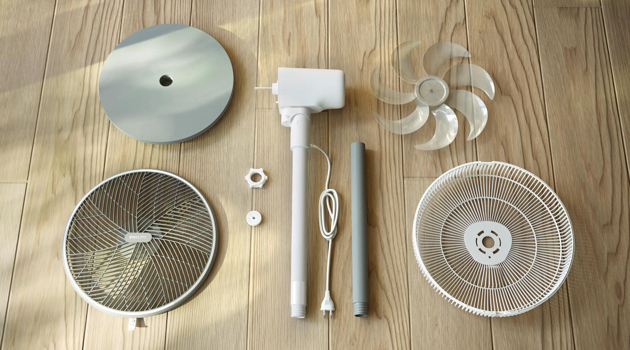 EAN 8720389036842 - Philips 2000 series CX2550/00 ventilador Gris imagen 6