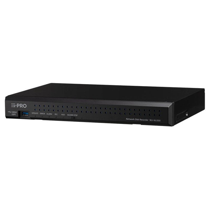I-Pro Wj-Nu300kg Nvr, 16 Kamerakanle, 8x 100mbps (Poe), 1x 1.000 Mpbs