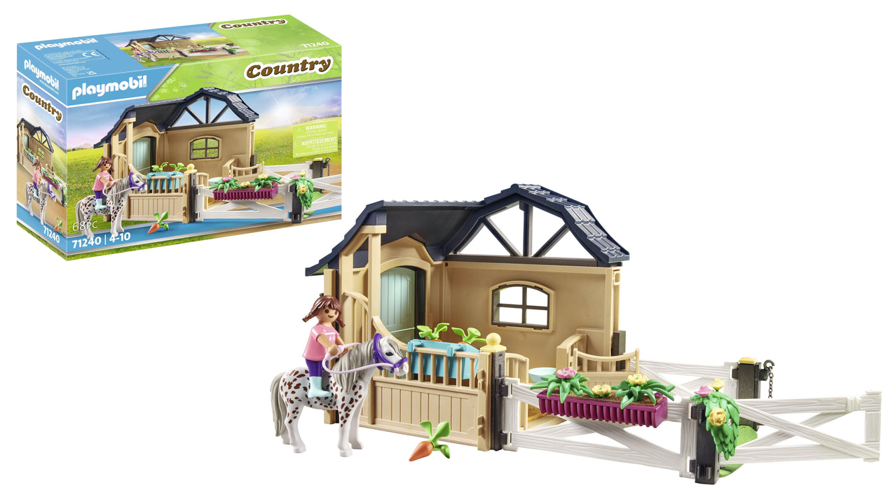 Playmobil 71240 Playm. Extensión Del Establo Para Montar