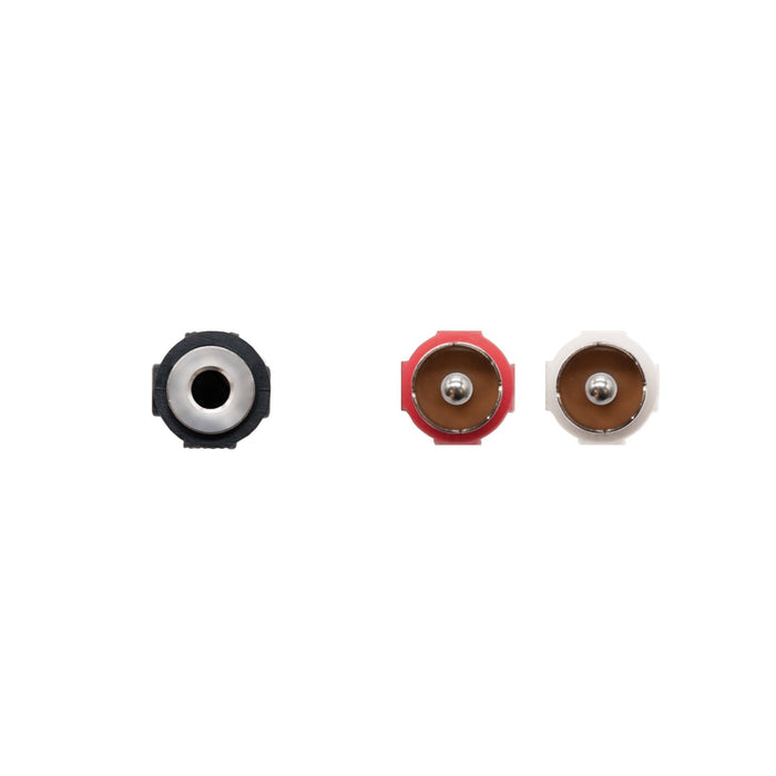 EAN 8433281005051 - Nanocable 10.24.1301 cable de audio 1,5 m 2 x RCA 3,5mm Negro imagen 2