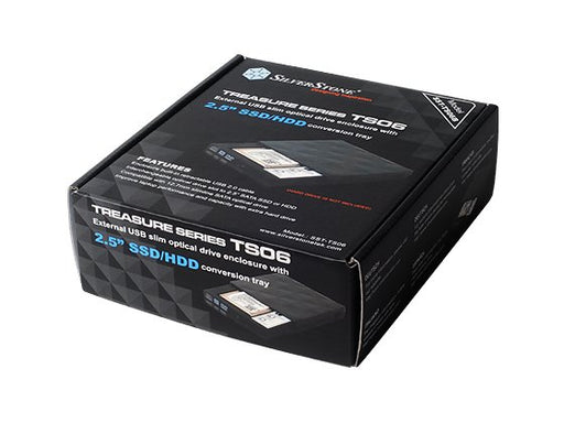 EAN 4710713966130 - Silverstone TS06 Negro 2.5" USB con suministro de corriente imagen 1