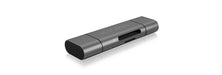 EAN 4250078171232 - ICY BOX IB-CR201-C3 lector de tarjeta USB 3.2 Gen 1 (3.1 Gen 1) Type-C Antracita imagen 1