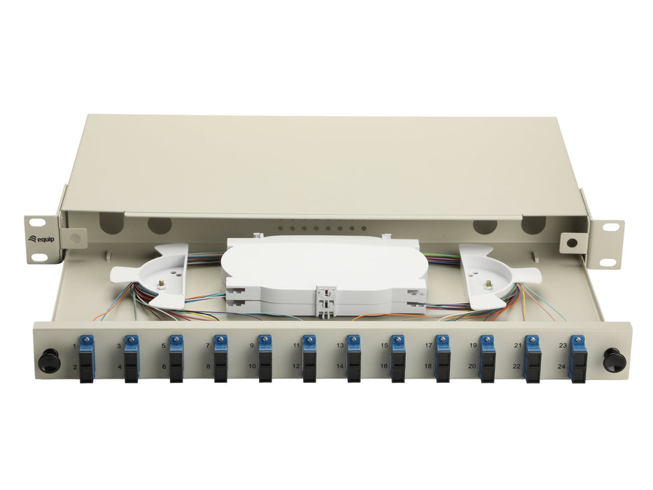 Equip Lwl-Spleisskamen 12-Port Sc-Duplex Os2 1u Komplett Gr
