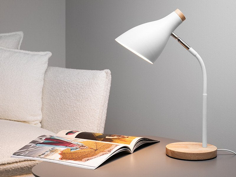 EAN 5907512871102 - Tracer TRAOSW47235 lámpara de mesa E27 40 W LED Madera, Blanco imagen 4