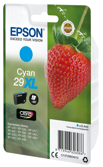 Epson Expression Home Xp-235 Cartucho Cian 29xl  Rf+Am