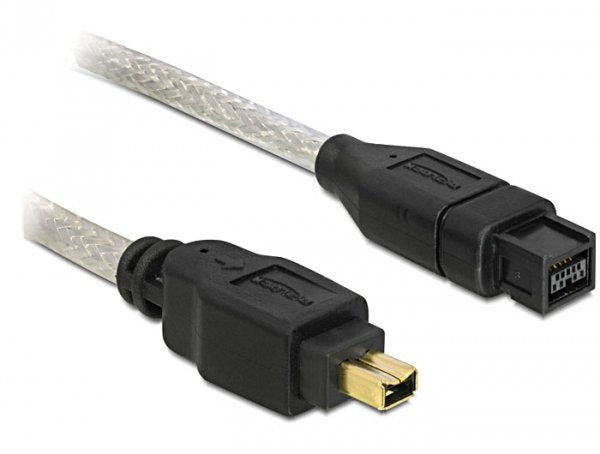 Delock Cable Firewire 9 Pin Macho > 4 Pin Macho 3 M