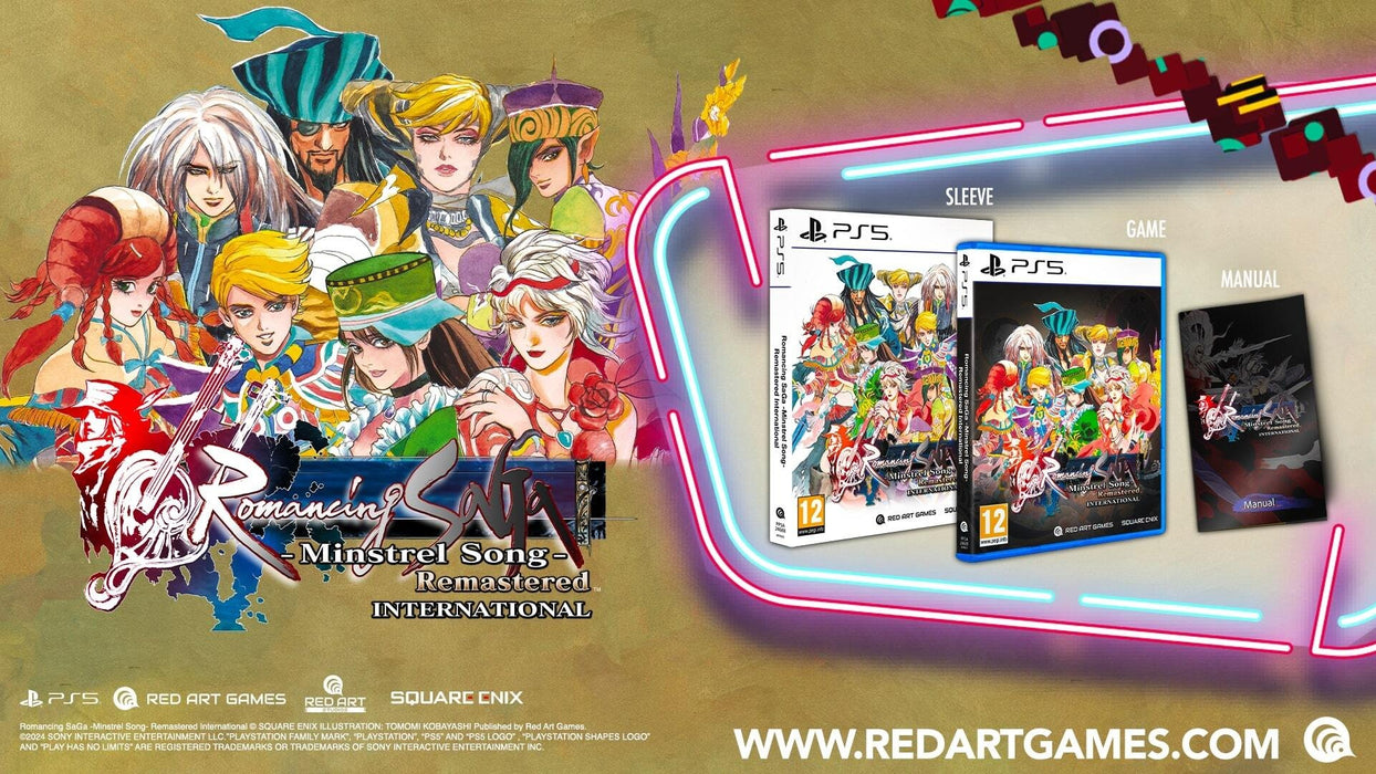 EAN 3760328374425 - Square Enix Romancing SaGa -Minstrel Song- Remastered International imagen 3