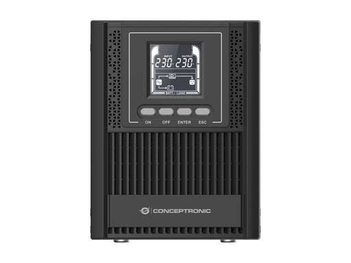 EAN 4015867238172 - Conceptronic ZEUS52ES1K sistema de alimentación ininterrumpida (UPS) Doble conversión (en línea) 1 kVA 90 imagen 2