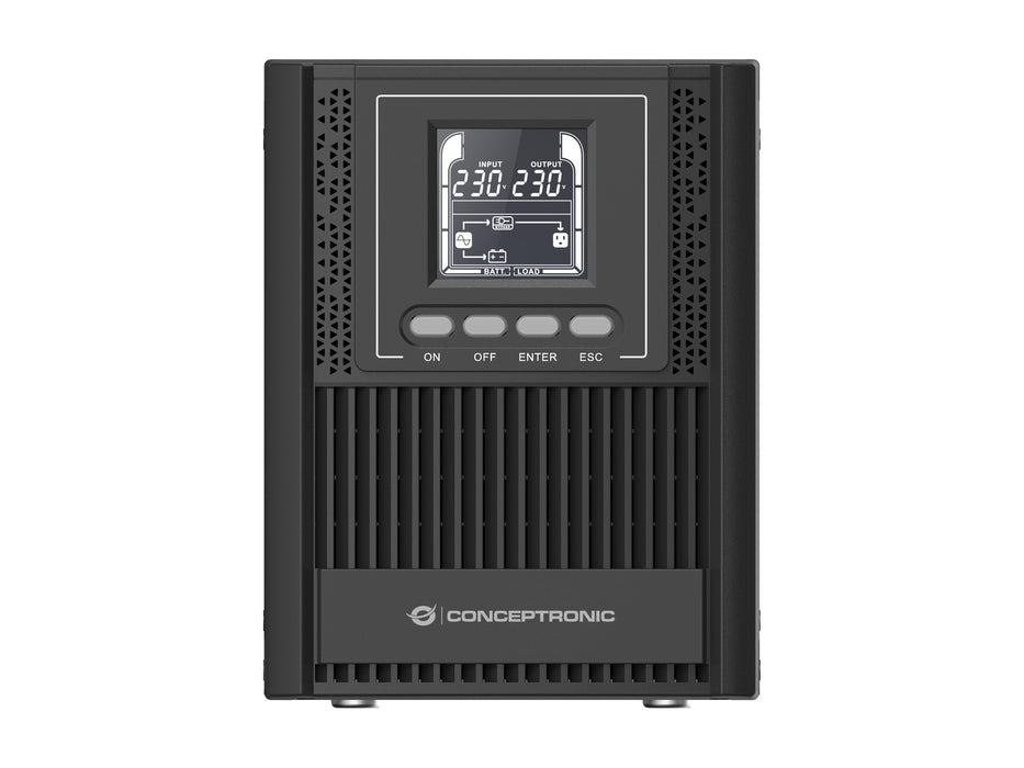 EAN 4015867238172 - Conceptronic ZEUS52ES1K sistema de alimentación ininterrumpida (UPS) Doble conversión (en línea) 1 kVA 90 imagen 2