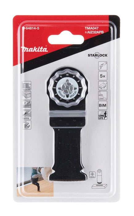 EAN 0088381536646 - Makita B-64814-5 hoja de sierra de calar, de sierra de marquetería y de sierra recíproca Bimetálico 5 pie imagen 3