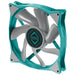 EAN 1230000071062 - Iceberg Thermal IceGALE Carcasa del ordenador Ventilador 14 cm Verde azulado 1 pieza(s) imagen 2
