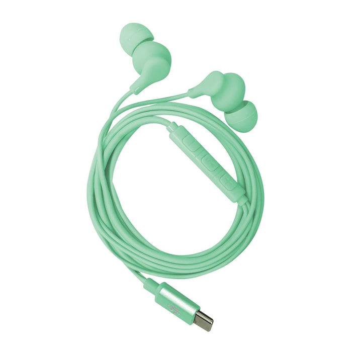 EAN 8021735218661 - Celly UP1600TYPECGN auricular y casco Auriculares Alámbrico Dentro de oído Llamadas/Música USB Tipo C Ver imagen 4