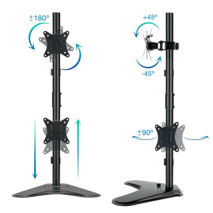 EAN 8433281012035 - TooQ DB1703TNV-B soporte para monitor 81,3 cm (32") Escritorio Negro imagen 2