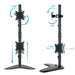 EAN 8433281012035 - TooQ DB1703TNV-B soporte para monitor 81,3 cm (32") Escritorio Negro imagen 2