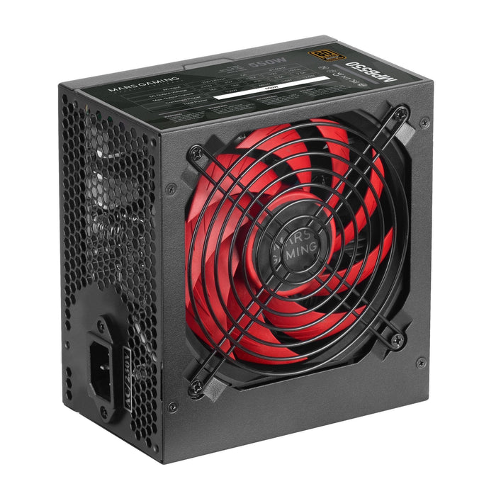 Fuente De Alimentación Mars Gaming Mpb550 550w Ventilador 12cm 80 Plus Bronze