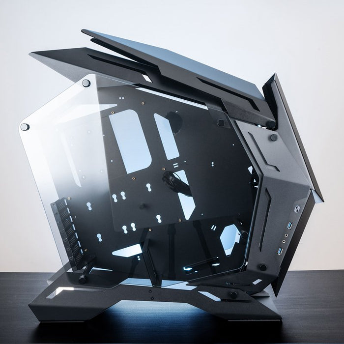 Jonsbo Mod3 Big-Tower Showcase, Tempered Glass - Negro