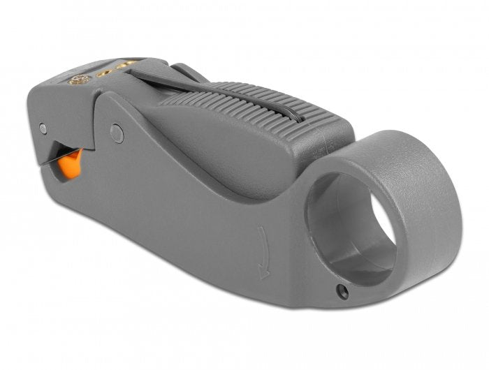 Delock Herramienta Pelacables Para Cables Coaxiales Con 3 Cuchillas