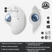 EAN 5099206092280 - Logitech 910-005870 ratón Oficina mano derecha RF Wireless + Bluetooth Trackball 2000 DPI imagen 17