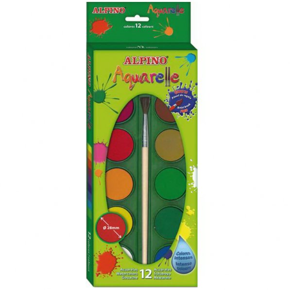 EAN 8413240510413 - Alpino AQ000001 pintura para manualidades Pintura de acuarela 1 pieza(s) imagen 1