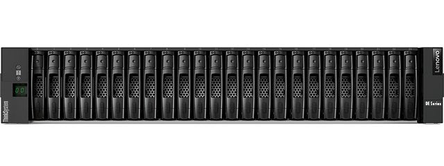 Lenovo Thinksystem De2000h Hybrid 2u24 Sff Controller Enclosure Orden Unidad De Disco Duro 24 Compartimentos (Sas-3) Sas 12gb/S (Externo) Montaje En Bastidor 2u