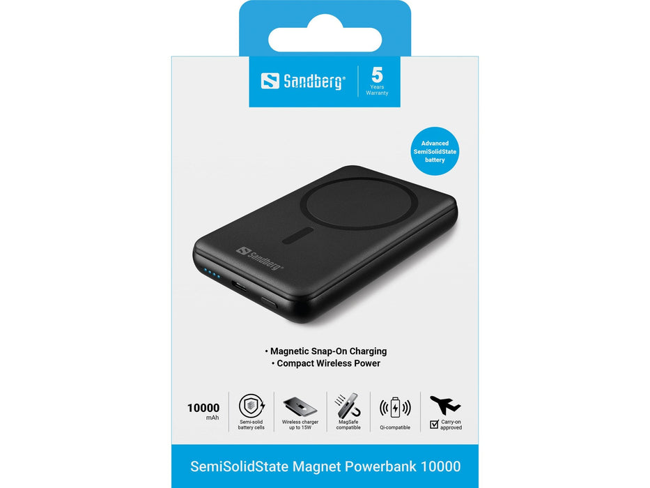 Semisolidstate Magnet Powerbank 10000 421-51