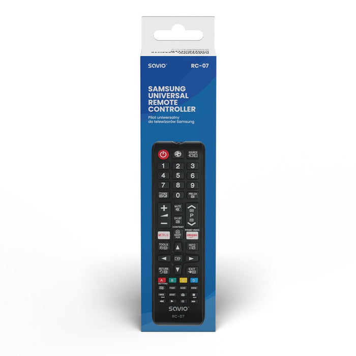 EAN 5901986043676 - Savio RC-07 do TV Samsung mando a distancia IR inalámbrico TV, Sintonizador de TV Botones imagen 2