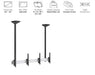 EAN 4015867222997 - Equip 650373 soporte para TV 139,7 cm (55") Negro, Plata imagen 9
