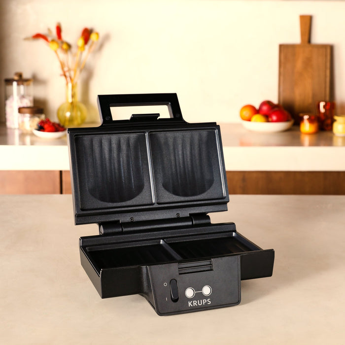 EAN 3045380026292 - Krups FDK Iconic FDK462 sandwichera 850 W Negro imagen 6