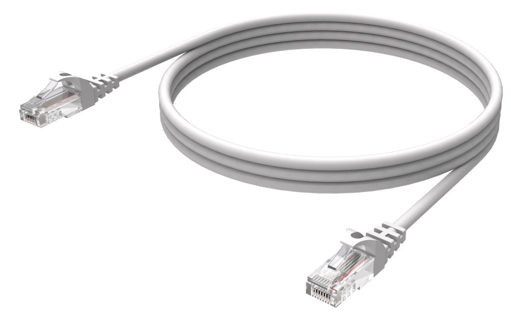 Cable Cat6 De 3 M Rj45 (M) A Rj45 (M) Utp Cat 6 250 Mhz 24 Awg Con Protector Blanco