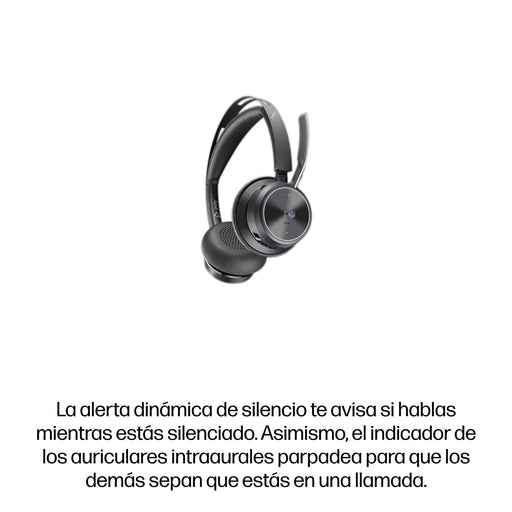 EAN 0198415336521 - HP Poly Voyager Focus Auriculares Inalámbrico y alámbrico De mano Car/Home office Bluetooth Base de carga imagen 2