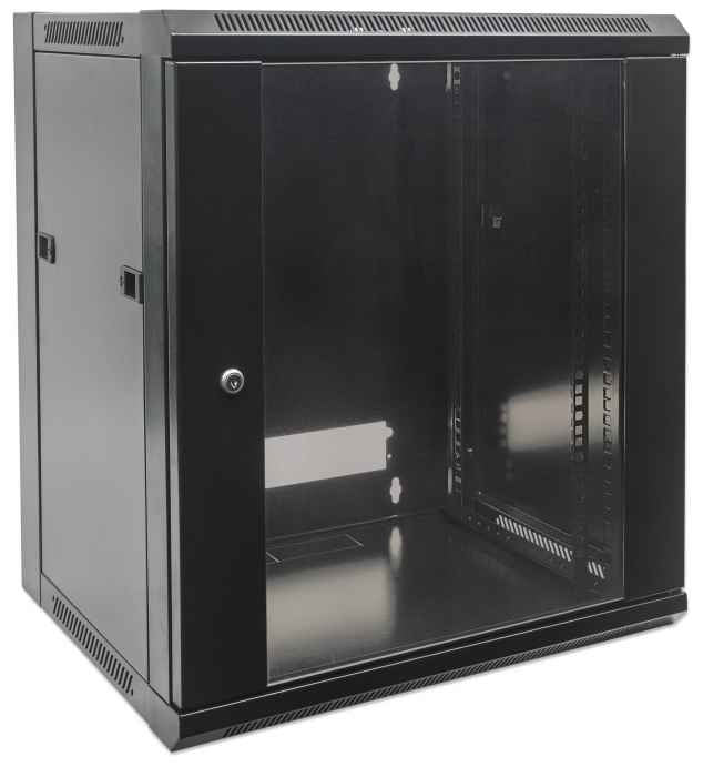 Intellinet Wandverteiler 6he 570x450mm Schwarz,Unmontiert