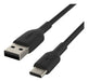 EAN 745883788545 - Belkin CAB002BT0MBK cable USB 0,15 m USB A USB C Negro imagen 1
