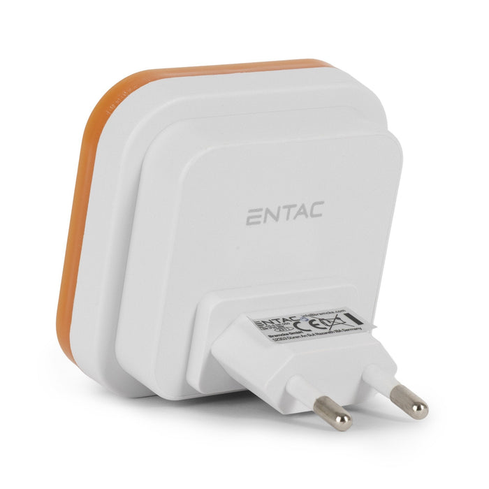Entac Nachtlicht 0.5w Quadrat. Ww Naranja Dämmerungssensor