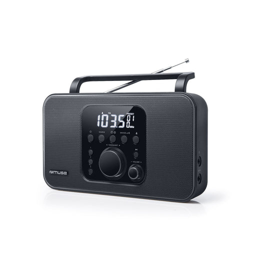 EAN 3700460206444 - Muse M-091 R Portátil Digital Negro imagen 1