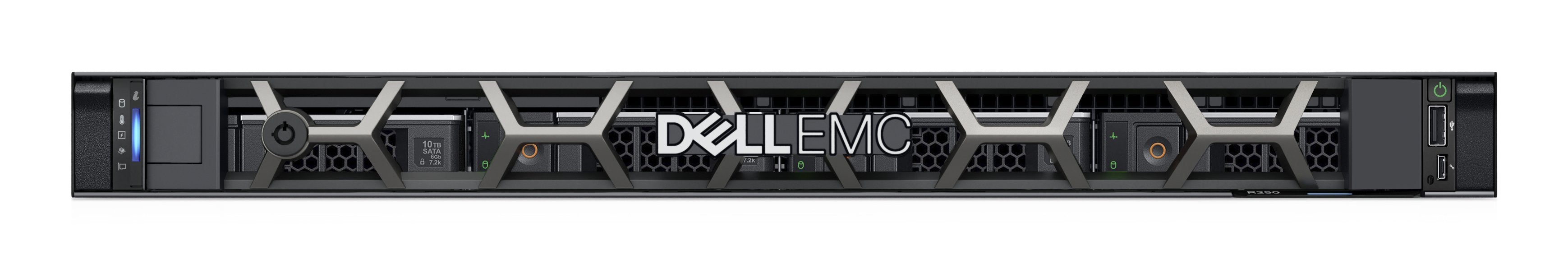 EAN 5902002247566 - DELL PowerEdge R250 servidor 2 TB Bastidor (1U) Intel Xeon E E-2314 2,8 GHz 16 GB DDR4-SDRAM 700 W imagen 3