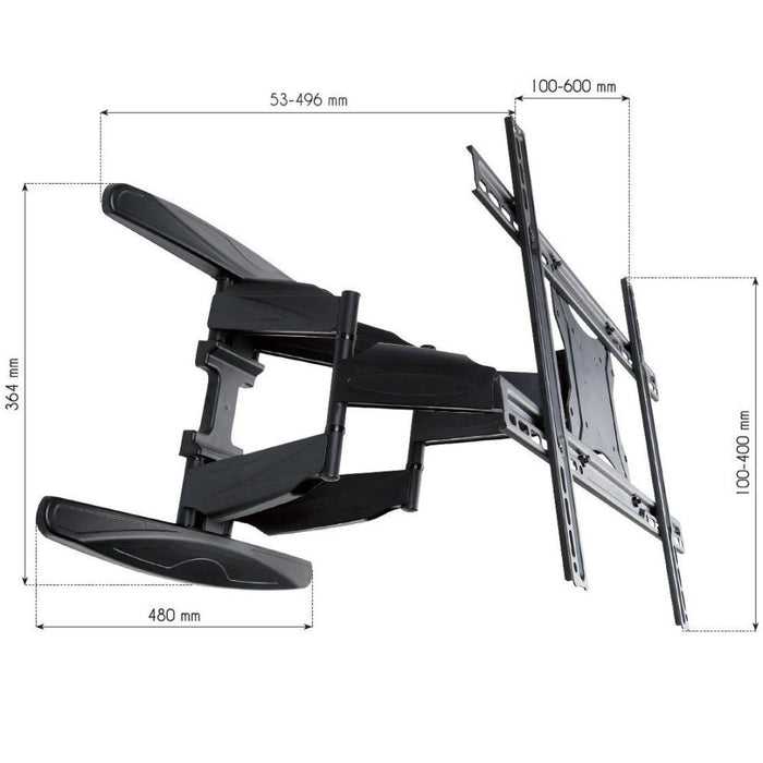 EAN 8057685308886 - Techly ICA-PLB 172L soporte para TV 2,03 m (80") Negro imagen 5