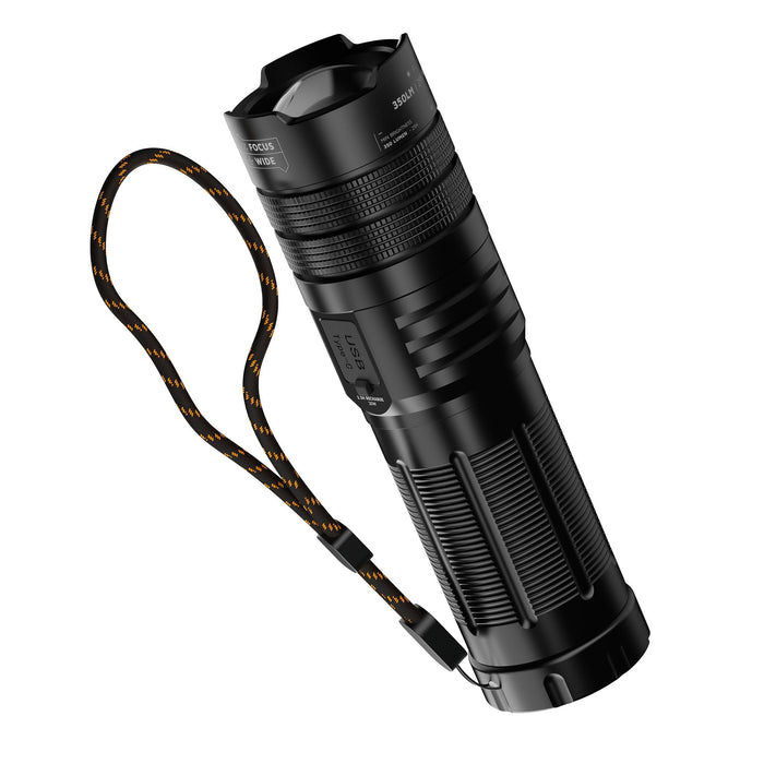 Xtorm Taschenlampe-Powerbank 10.500mah Schwarz
