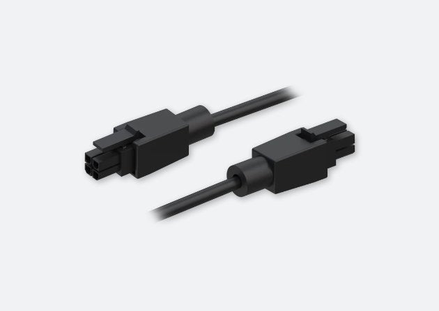 Cable De Alimentación Teltonika Macho De 4 Pines A Macho De 4 Pines, Fuente De Alimentación Negro Pr2pp10b