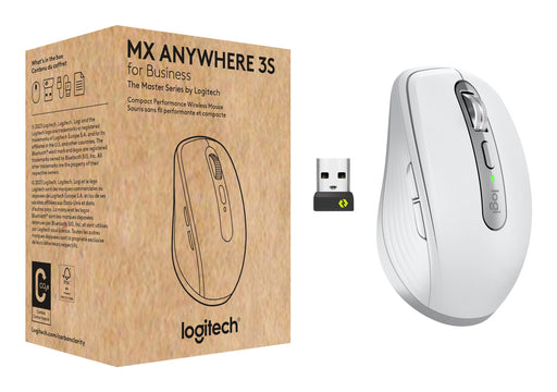 EAN 5099206112506 - Logitech MX Anywhere 3S for Business ratón Oficina mano derecha RF Wireless + Bluetooth Laser imagen 1