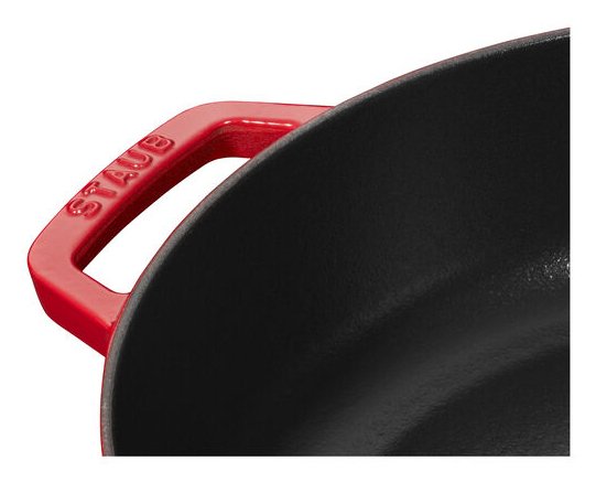 Staub Roaster Chistera 28cm Round Cherry Rojo 40511-474-0 405114740 (40511-474-0)