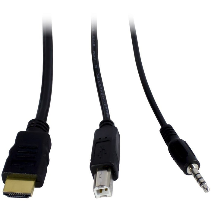 EAN 4260455643443 - Inter-Tech AS-41HA HDMI interruptor KVM Negro imagen 3