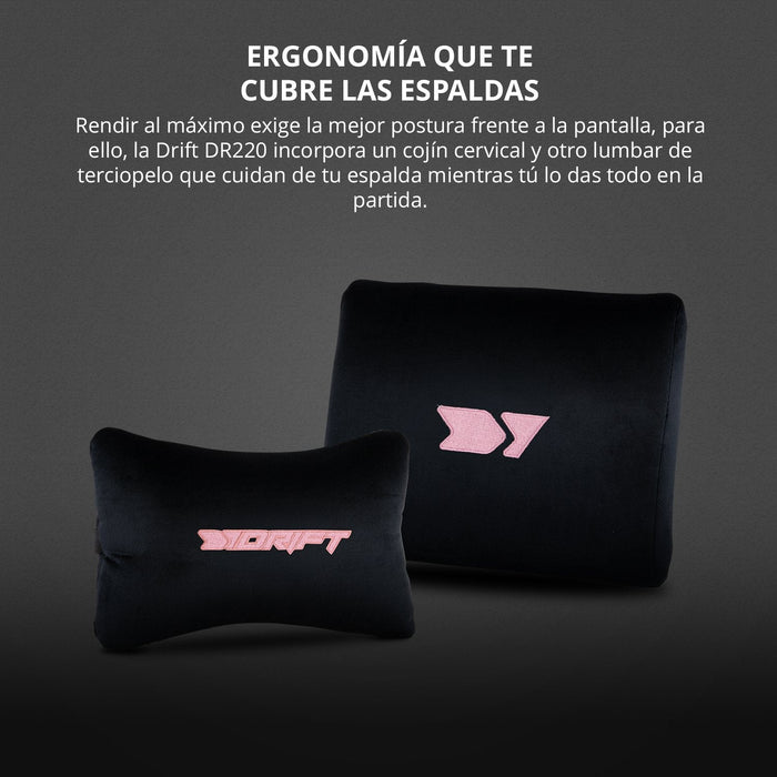 Silla Gaming Drift Dr220 Rosa