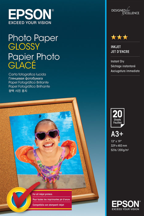 EAN 8715946529202 - Epson Photo Paper Glossy A3+ Brillo imagen 1