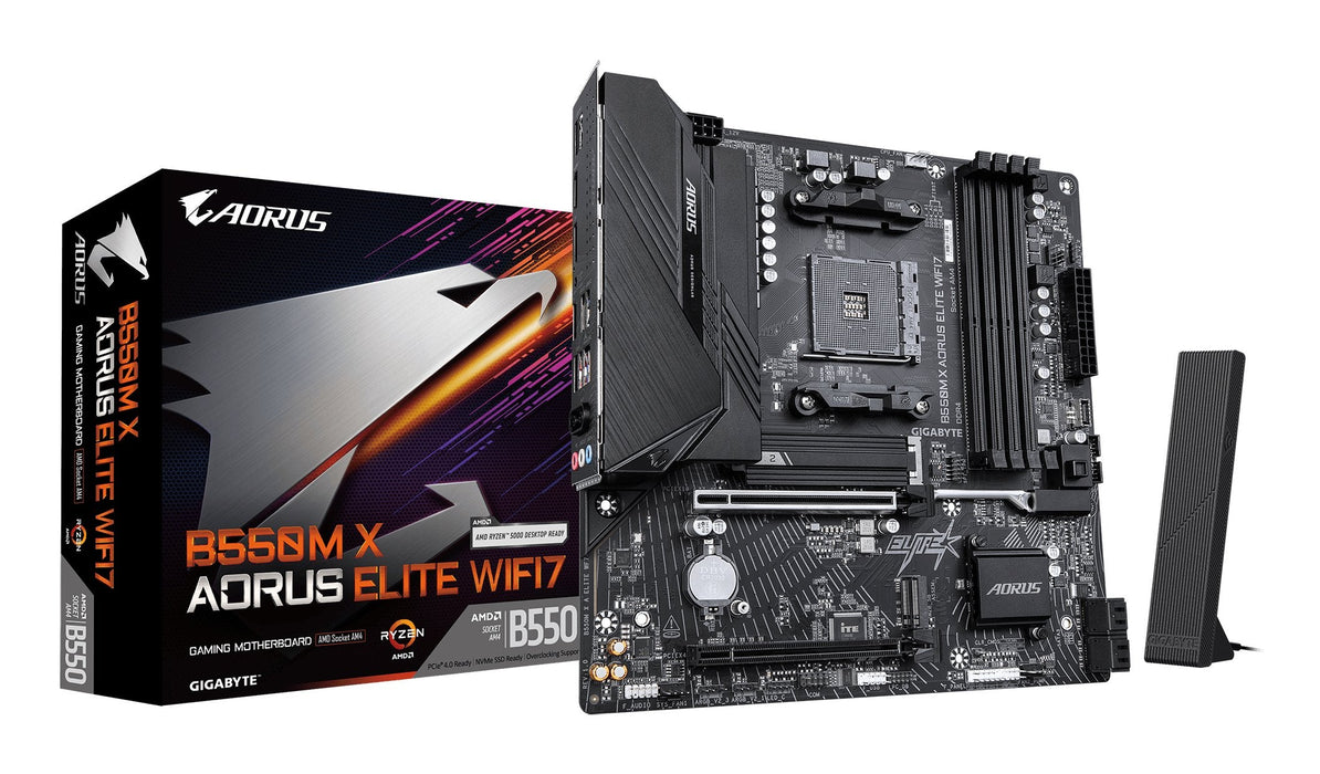 Pb Gbt Amd Am4 B550m X Aorus Elite Wifi7