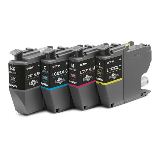EAN 4977766813594 - Brother LC-421XLVAL PagePack 4 pieza(s) Original Alto rendimiento (XL) Negro, Cian, Magenta, Amarillo imagen 2