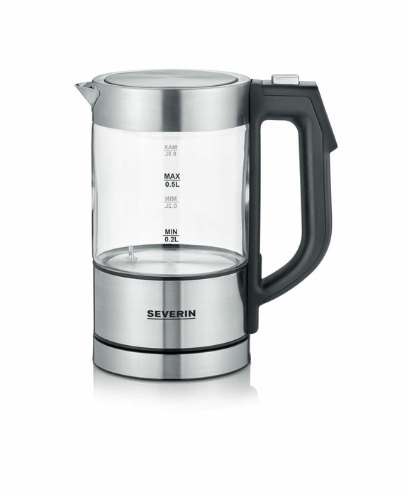 EAN 4008146037764 - Severin WK 3458 tetera eléctrica 0,5 L 1100 W Negro, Transparente imagen 1