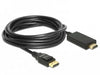 EAN 4043619853199 - DeLOCK 85319 adaptador de cable de vídeo 5 m DisplayPort HDMI Negro imagen 2